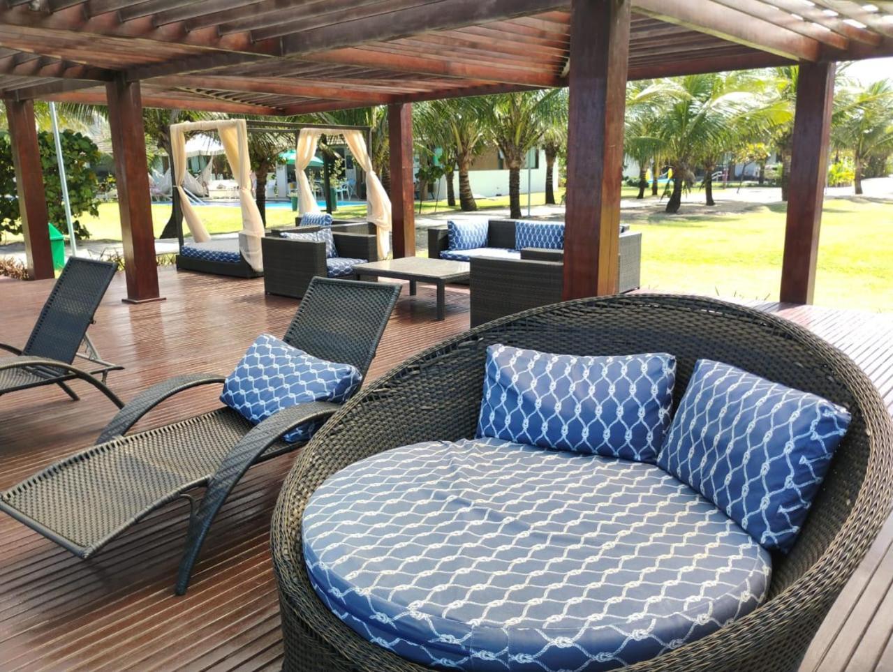 Flat Beira Mar Cupe Beach Living - Pôrto das Galinhas Екстериор снимка
